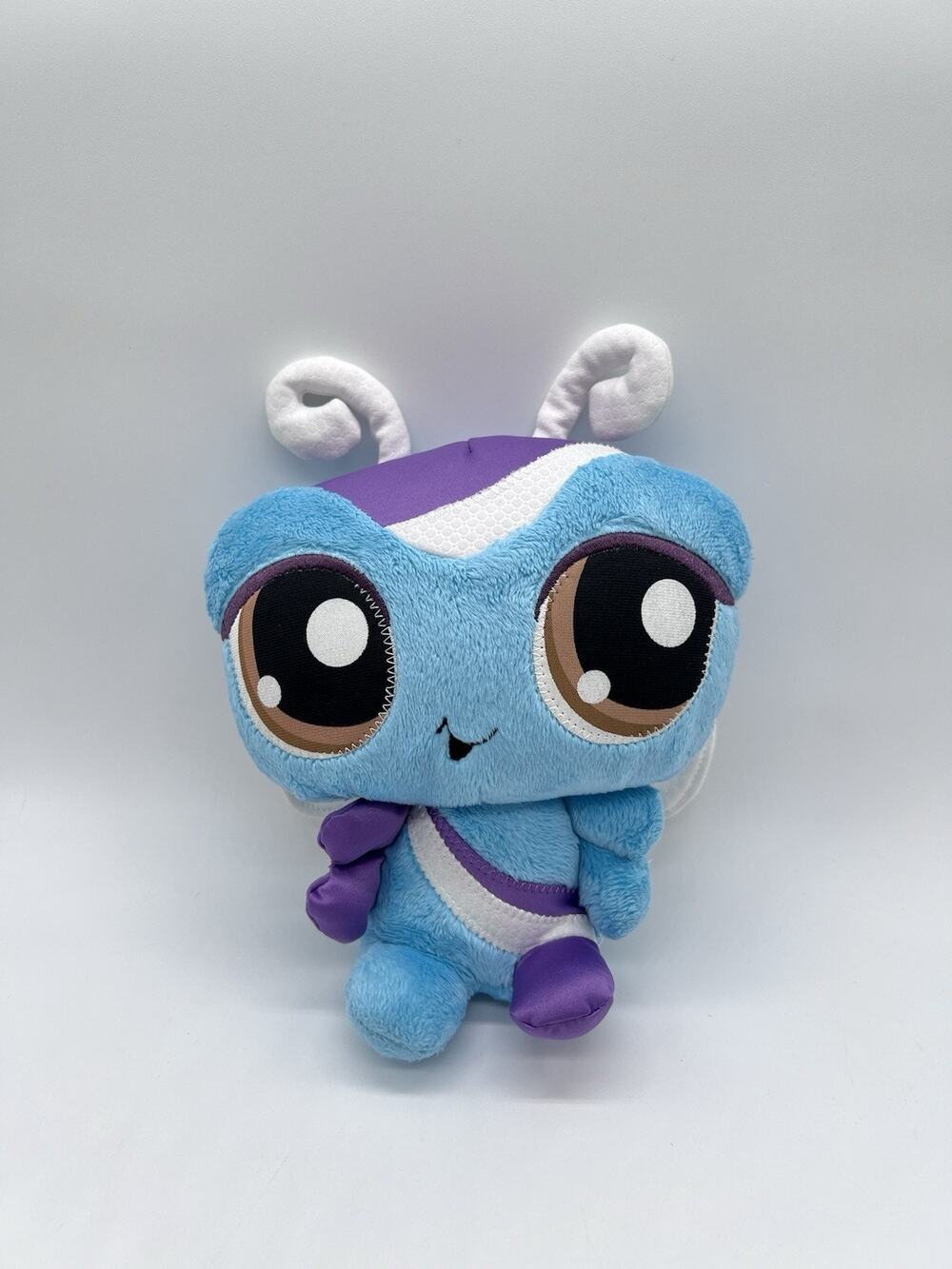 Plush Littlest Pet Shop Wackiest Butterfly 2008 Hasbro 8" tall